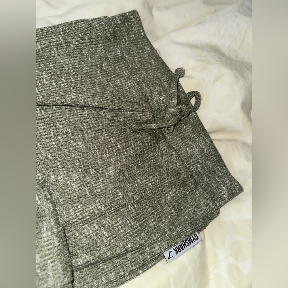 GYMSHARK OLIVE MARL LEGGINGS